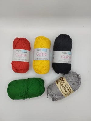 5 bobines fil de coton mini