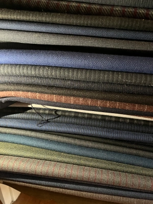 Coupon de tissu laine et jersey mini