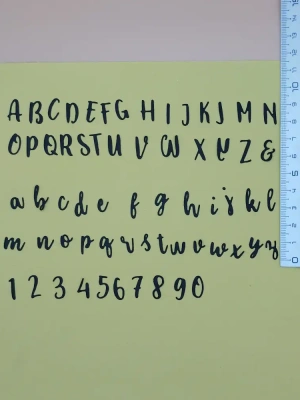 matrice de découpe alphabets Artemio mini