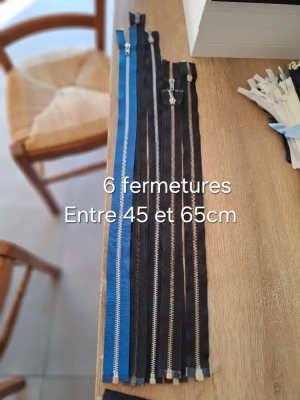 Lot de 6 grandes fermetures métalliques — image 1