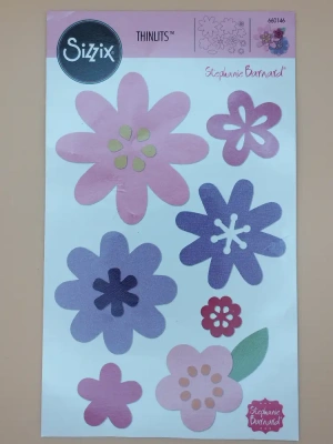 matrice de découpe fleurs Sizzix mini