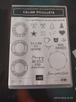 Tampon Stampin up câlins douillets — image 1